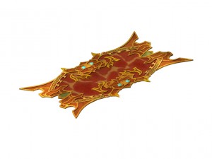 game models - family objects - velvet rugs 02 Modèle 3D