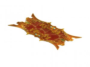 game models - family objects - velvet rugs 02 Modèle 3D