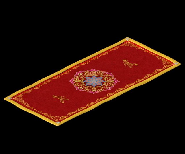 game model - family objects - velvet rugs 04 3D 모델 .c4d .max .obj .3ds .fbx .stl .blend 