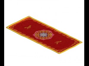 game model - family objects - velvet rugs 04 3D 모델