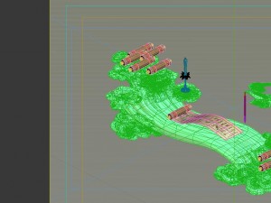 game model - family objects - tianjing clouds tabl 3D Model