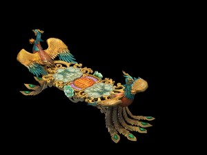 game model - family objects - tianjing clouds tabl Model 3D