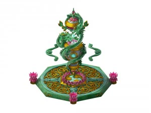 game model - family objects - tian linglong 3D Model