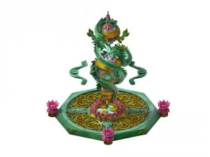 game model - family objects - tian linglong 3D Model