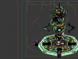 game model - family objects - tian linglong 3D Model