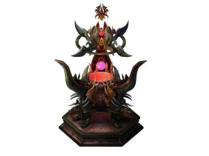 model permainan - benda keluarga - pemakan jiwa setan dan Model 3D