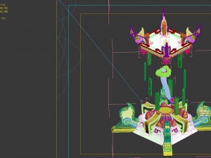 game models - family objects - azure po with 02 Modello 3D