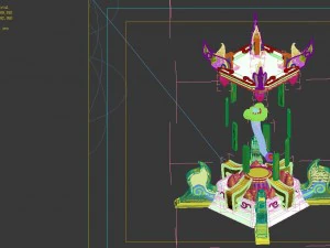 game models - family objects - azure po with 02 3D Model