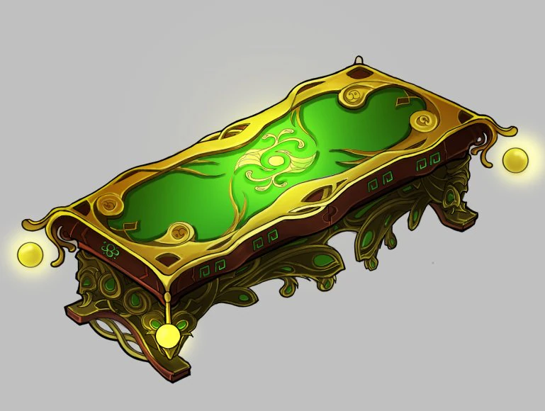 game model - family objects - fairy table 3D Model .c4d .max .obj .3ds .fbx .stl .blend