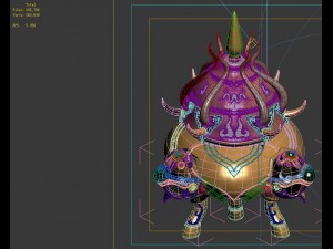 game model - family objects - small censer 01 3D Модель