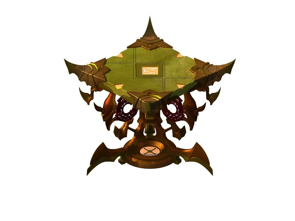 game model - family objects - nether jigsaw table 3D Model .c4d .max .obj .3ds .fbx .stl .blend