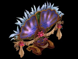 game model - family objects - yu ling screen 3D Model