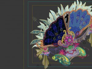 game model - family objects - yu ling screen 3D Model