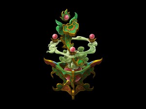 game model - family objects - jade ruyi 3D मॉडल