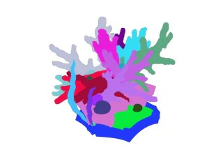 game models - family objects - jade coral 3D Model