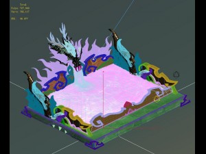 game model - family objects - bath 03 3D 模型