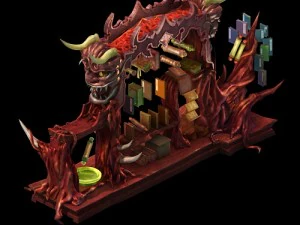 modelo de jogo - objetos familiares - zijin lighthouse boo Modelo 3D