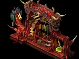 game model - family objects - zijin lighthouse boo 3D Model