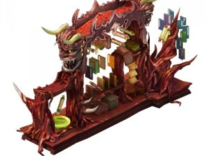 game model - family objects - zijin lighthouse boo 3D Model