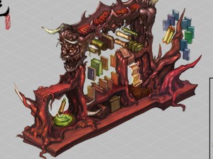game model - family objects - zijin lighthouse boo 3Dモデル
