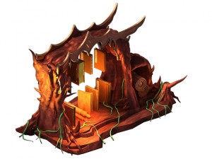 game model - family objects - zijin lighthouse boo 3D Model