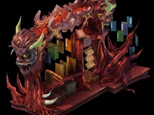 game model - family objects - zijin lighthouse boo 3D Model