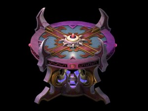 game model - family objects - zizhu table 02 3D Model