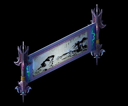 game model - family internal objects - calligraphy 3D Model .c4d .max .obj .3ds .fbx .stl .blend 