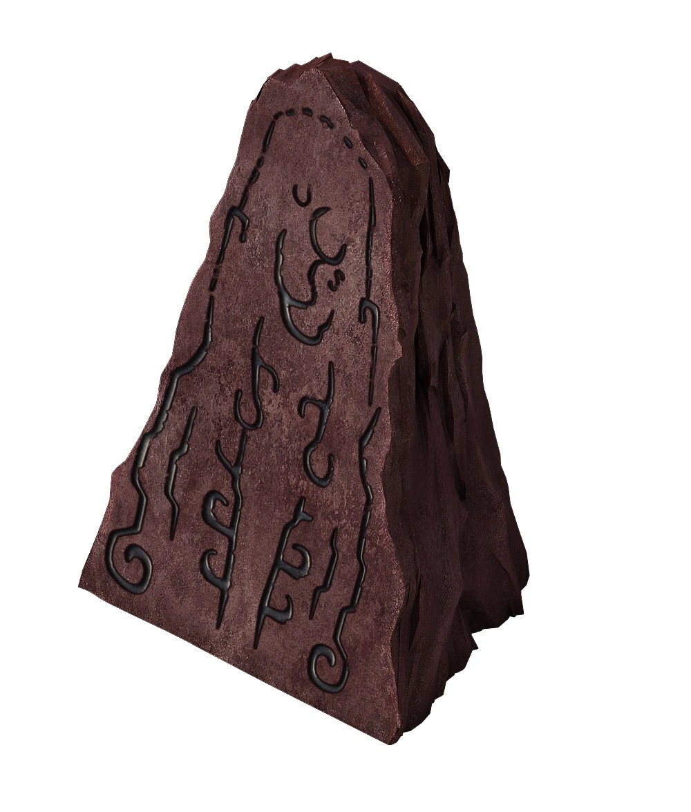 game model - rune with rune 3D Model .c4d .max .obj .3ds .fbx .stl .blend 