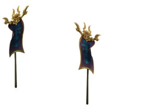 game model - hanging gardens - magic army camp 3D Model