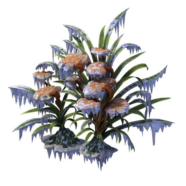 game model - hanging garden - sinopecs ganoderma 3D Модель .c4d .max .obj .3ds .fbx .stl .blend 