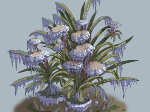 game model - hanging garden - sinopecs ganoderma 3D Модель
