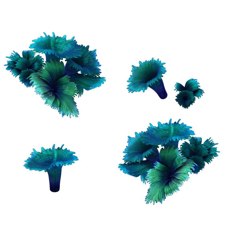 game model - hanging garden - tianjing coral 02 3D Model .c4d .max .obj .3ds .fbx .stl .blend 