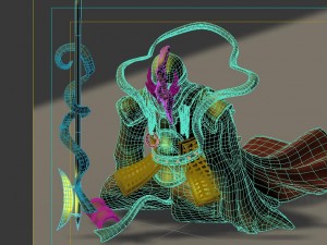 game model - hanging gardens - once upon a general 3D Model