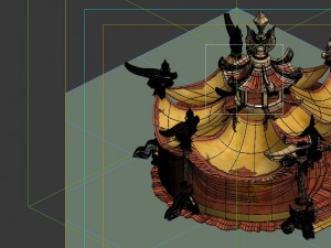 game model - hanging garden - once upon a time bar 3D मॉडल