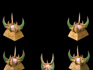 game model - hanging garden - once upon a magic ar 3D Model