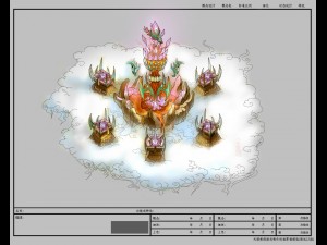 game model - hanging garden - once upon a magic ar 3D Model