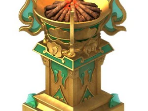 modelo de juego - jard&iacute;n colgante - xianzhuang camp braz Modelo 3D