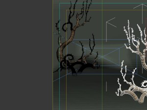 game model - hanging garden - xian yun flowers 01 3D Model