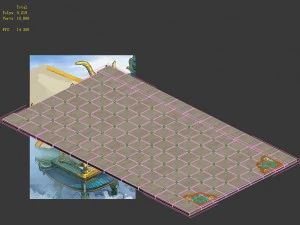 game model - the sky garden - yunhai kunlun hui fr 3D Model