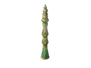game model - hanging garden - cloud pillar 02 3D Model