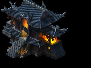 game model - refining fire temple 3D-Modell
