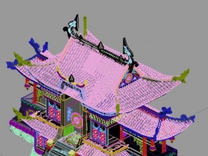 game model - refining fire temple 3D-Modell