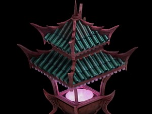 game model - lianqi cave 8 3D Модель