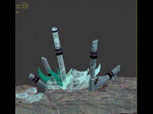 game model - lianqi cave 9 3D 모델