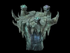 गेम मॉडल - लियान्की गुफा 10 3D मॉडल