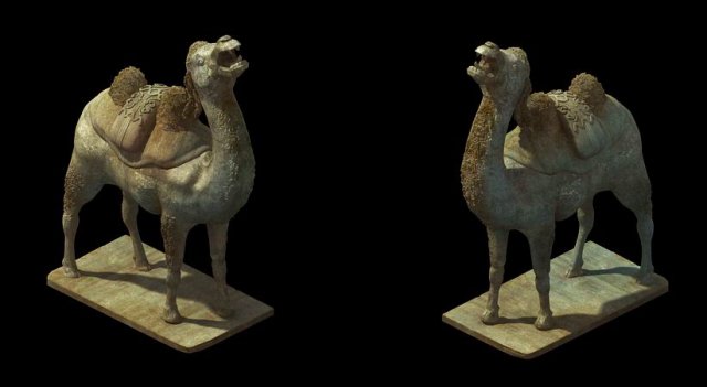 game model - camel stone carving Modello 3D .c4d .max .obj .3ds .fbx .stl .blend 