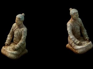 game model - male terracotta warriors and horses 0 3D 模型