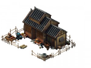 game model - ordinary residential 06 3D मॉडल