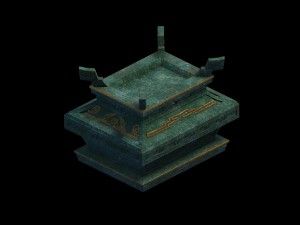 game model - bronze box 3D 모델